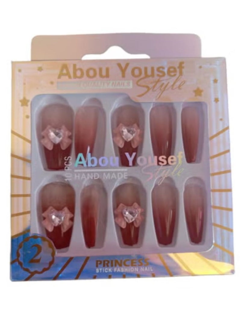 Abou Yousef Style Princess AY-SG-DZ12 False Nails